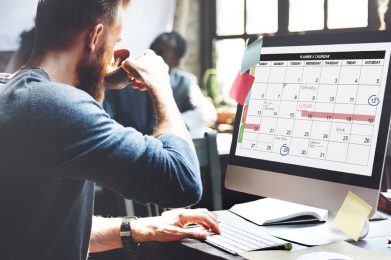 RHG Learner online looking at personal planning calendar